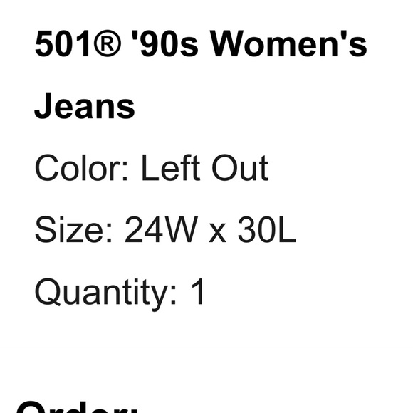 Levis 501 90s light blue - Picture 4 of 4